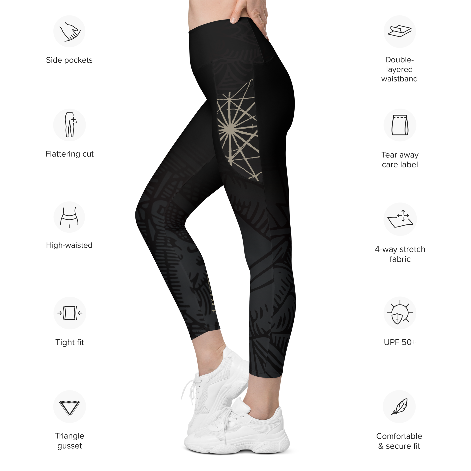 Meyer Blackout Collection Leggings with pockets