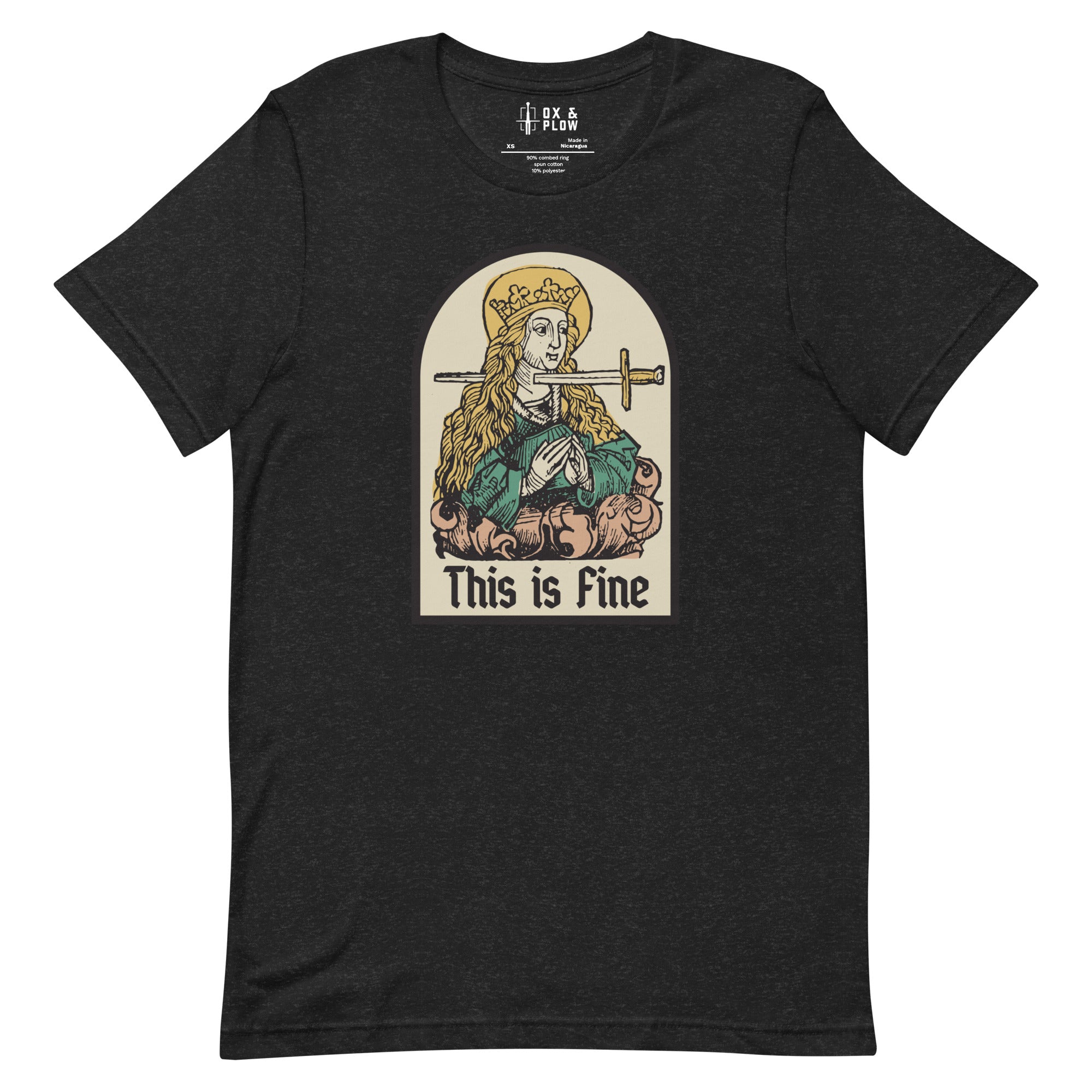 ★on&on★ Flock Printed Tshirt NEW5XE305 This is Fine Unisex T Shirt – Ox and Plow