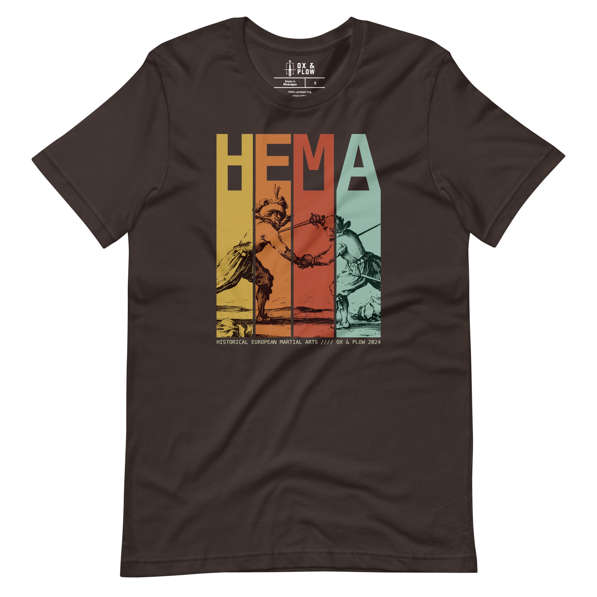 Retro Stripe HEMA Unisex T-Shirt – Ox and Plow