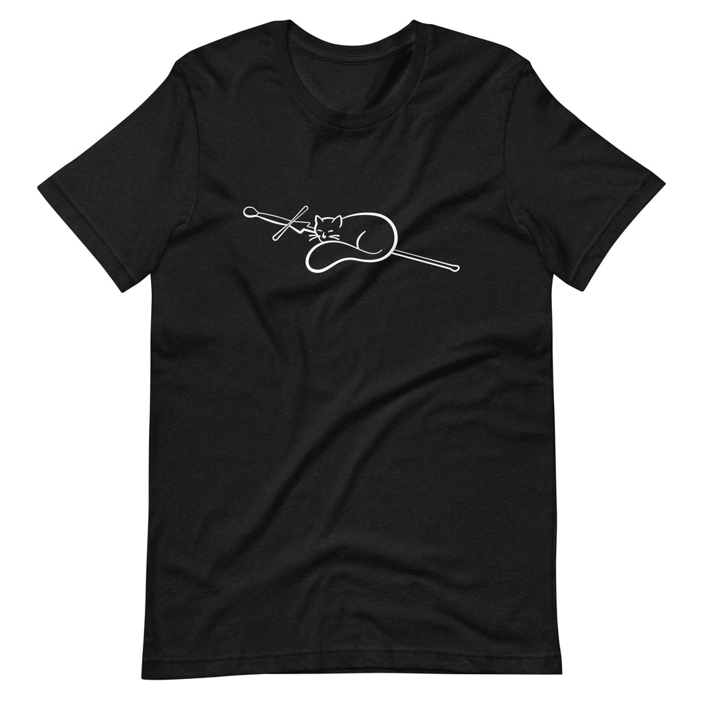Sleepy Sword Kitty Unisex t-shirt