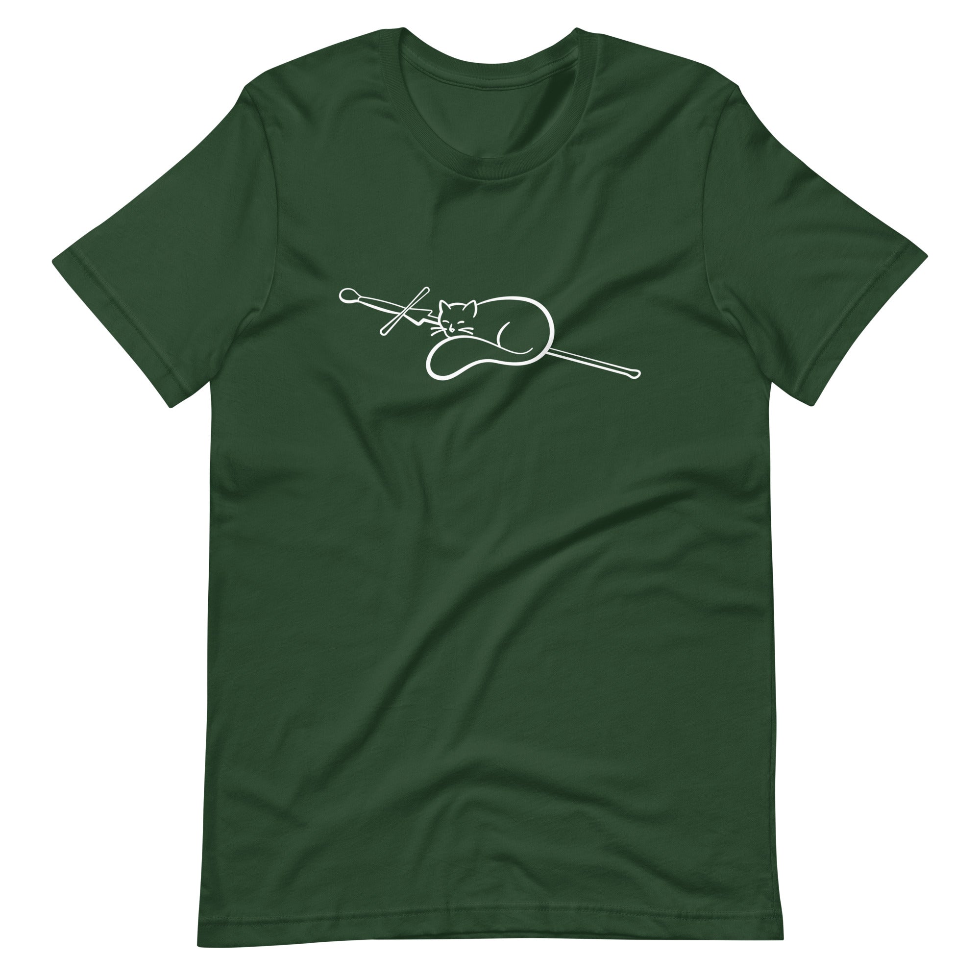 Sleepy Sword Kitty Unisex t-shirt