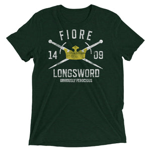 Fiore Obviously Ferocious Tri-blend T Shirt